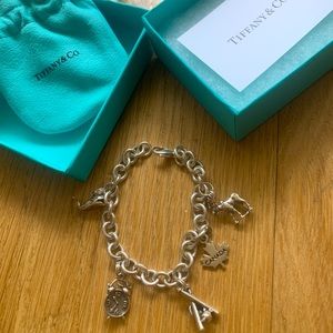 Tiffany & Co. Sterling Round Link Bracelet